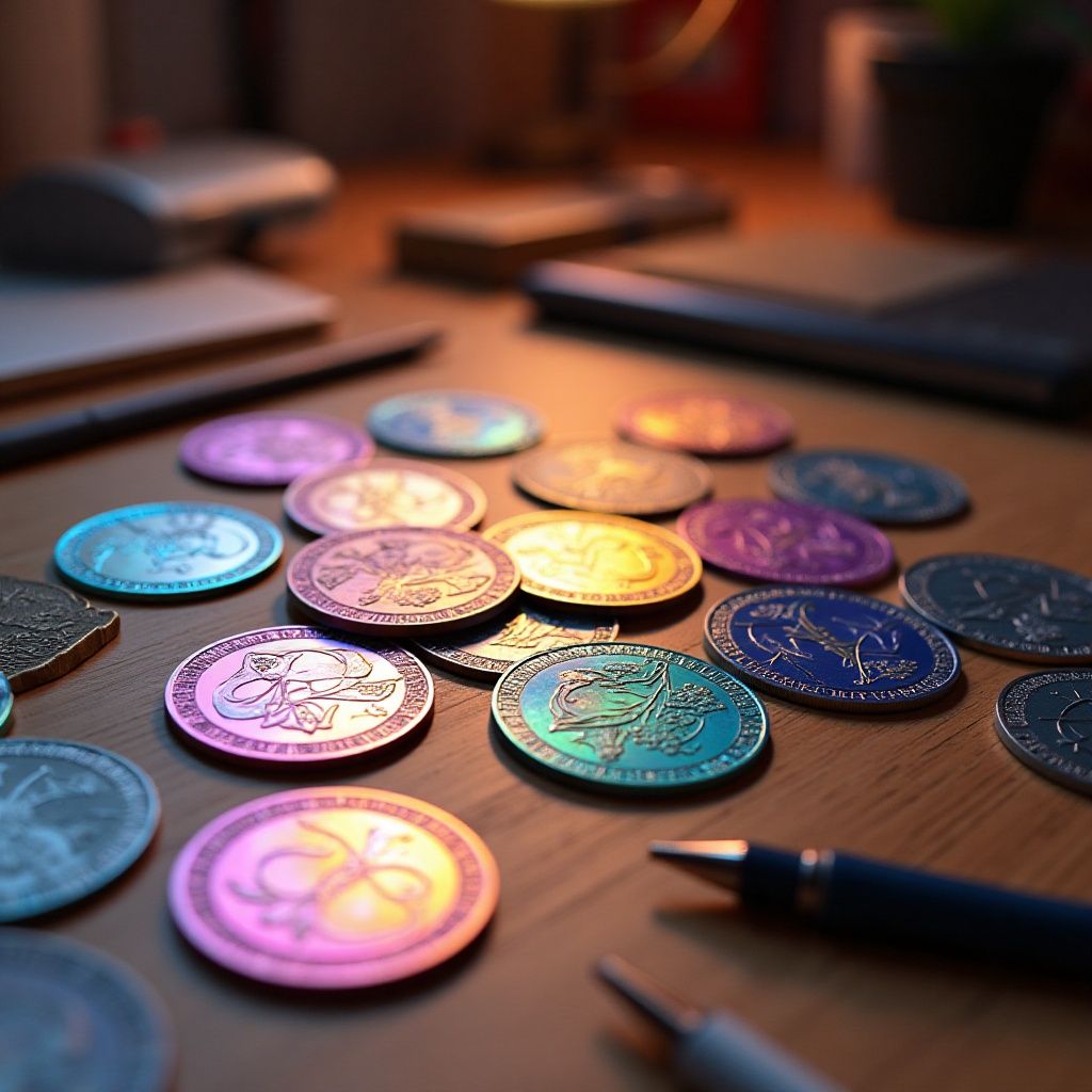 Crypto Craze Unleashed: Altiverse Coins Sticker Set