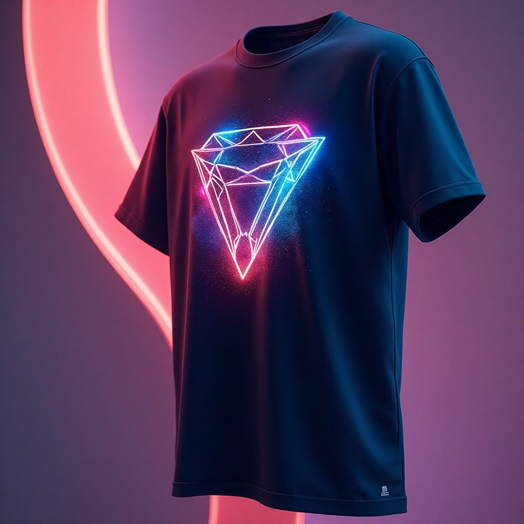 ShibaLite T-shirt – Blockchain Chic with Laser Precision